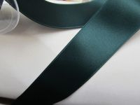 Satinband - Double Face - 70 mm - dark green