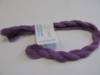 Baumwoll - Stickgarn - einfädig - flieder kräftig