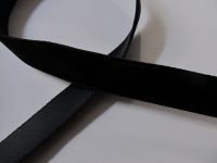 Velsatin - 16 mm - schwarz