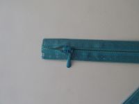 Reißverschluss - 25 cm - blautürkis