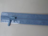 Reißverschluss - 60 cm - hellblau