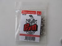 Haken und Augen - 35 Stck - Grösse 2 - silber