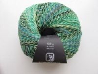 WOOL ADDICTS - FOOTPRINTS - 100 g - green blue