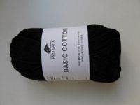 Pro Lana - Basic Cotton - 50 g - schwarz - 2,75 Euro
