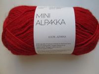 SANDNES GARN -  Mini Alpakka - 50 g - 150 m - rot