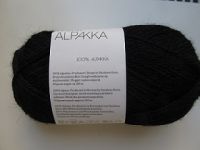 SANDNES GARN -  Mini Alpakka - 50 g - 150 m - black