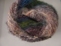 GALAXY - 50 g - senf grün petrol violet - Farbverlauf
