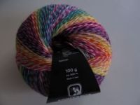 WOOL ADDICTS - FOOTPRINTS - 100 g - grün pink gelb orange aubergine
