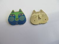 Vollmetallknopf - 28 mm - Laurel Burch