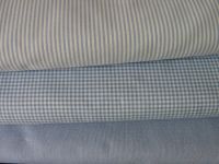 Preview: Baumwolle uni blau - 150 cm Preview: Baumwolle uni blau - 150 cm