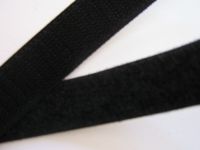 Hakofix (c) - sk DKB - 20 mm - schwarz - Flauschseite