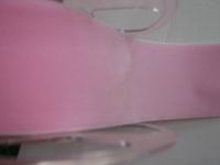 Samtband - 50 mm  baby pink