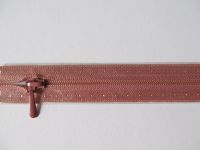 Reißverschluss - 25 cm - altrosa