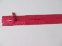 Reißverschluss - 25 cm - pink