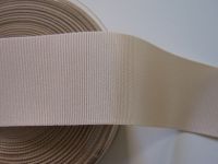 Ripsband - 40 mm - beige