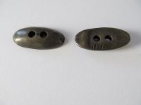 Modeknopf - 50 mm - metalloptik