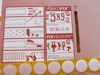 Hakofix (c) - Haftpunkte sk - 19 mm - Haken - weiss