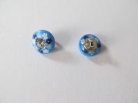 Modeknopf - 12 mm - blau