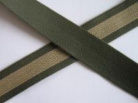 Preview: Band - Gurtband - stärker - 25 mm - khaki