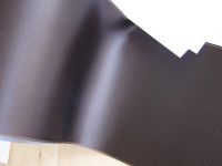 3,45 m Satinband - Double Face - 100 mm cuban braun