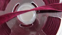 2,00 m Samtband doppelseitig - 16 mm burgundy