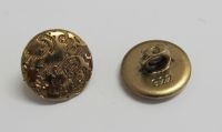 Modeknopf - 14 mm - altgold