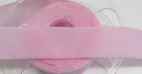 5,00 m Samtband - 36 mm - baby pink