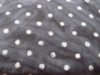 Batik smoke points  - 140 cm - grau