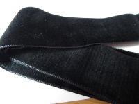 0,55 m Samtband doppelseitig - 36 mm - schwarz