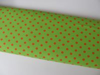 Punkte neon - 150 cm - grün