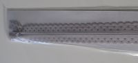 Reißverschluß - love deco - 20 cm - silbergrau