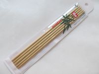 Strumpfstricknadeln Bamboo - 4,0 mm - 20 cm - grau