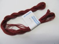 Baumwoll - Stickgarn - einfädig - rubinrot