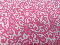 Jersey - Spitzendruck - 150 cm - rosa