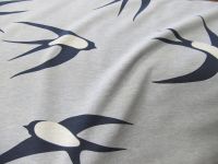 1,20 m Jersey - Sweat Moeve - 150 cm - blaumeliert