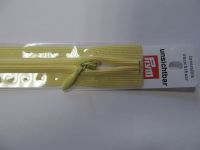 Reißverschluss nahtfein - 22 cm - gelb