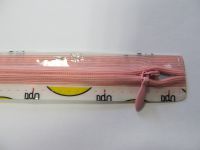 Reißverschluss - nahtverdeckt - 25 cm - rosa