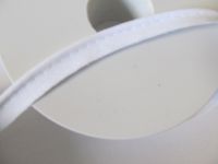 Paspelband LEINEN - 20 mm - weiss