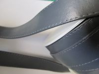 Kunstleder Gurtband - 25 mm - grau