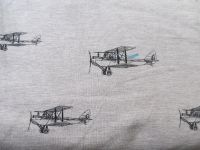 Jersey - Flugzeug - 150 cm - beige