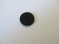 Polyesterknopf - 18 mm - schwarz