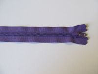 Reißverschluß - 18 cm  - rotlila