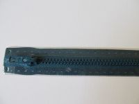 Reißverschluss - 45 cm - Profil - petrol