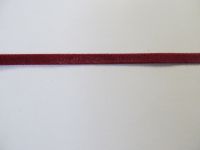 2,60 m Samtband - 9 mm - dark red