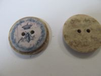 Modeknopf - 23 mm - Fliege