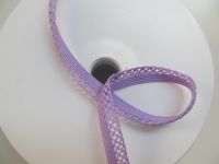 Spitze elastisch - 10 mm - flieder