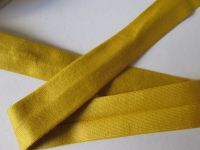 Schrägband Jersey Cotton ela - 20 mm  - honig
