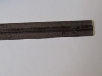 Reißverschluss - 22 cm - dunkelbraun