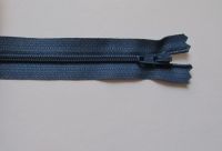 Reißverschluß - 35 cm  - jeansblau