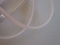 Samtband - 5 mm - pink